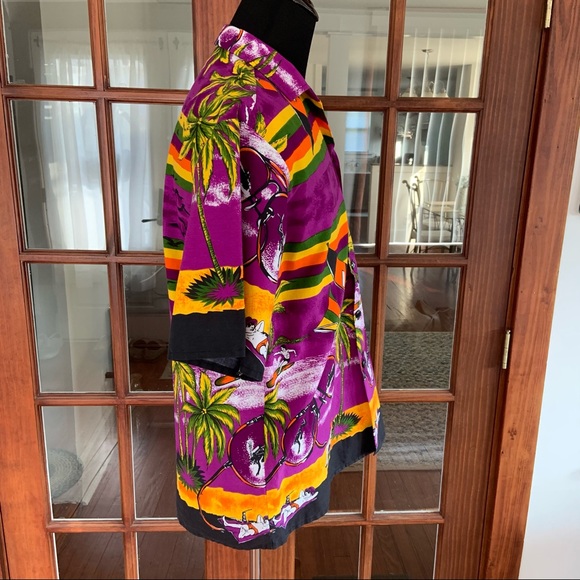 Fun Wear Hawaiian Style Surfing Shirt - Picture 6 of 8